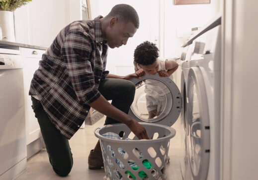 Water saving with washing machine